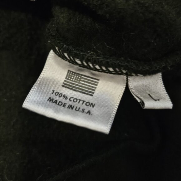 CLOAK Brand Womens Large Cropped Pullover Sweatshirt Hidden In Plain Sight - Picture 3 of 4